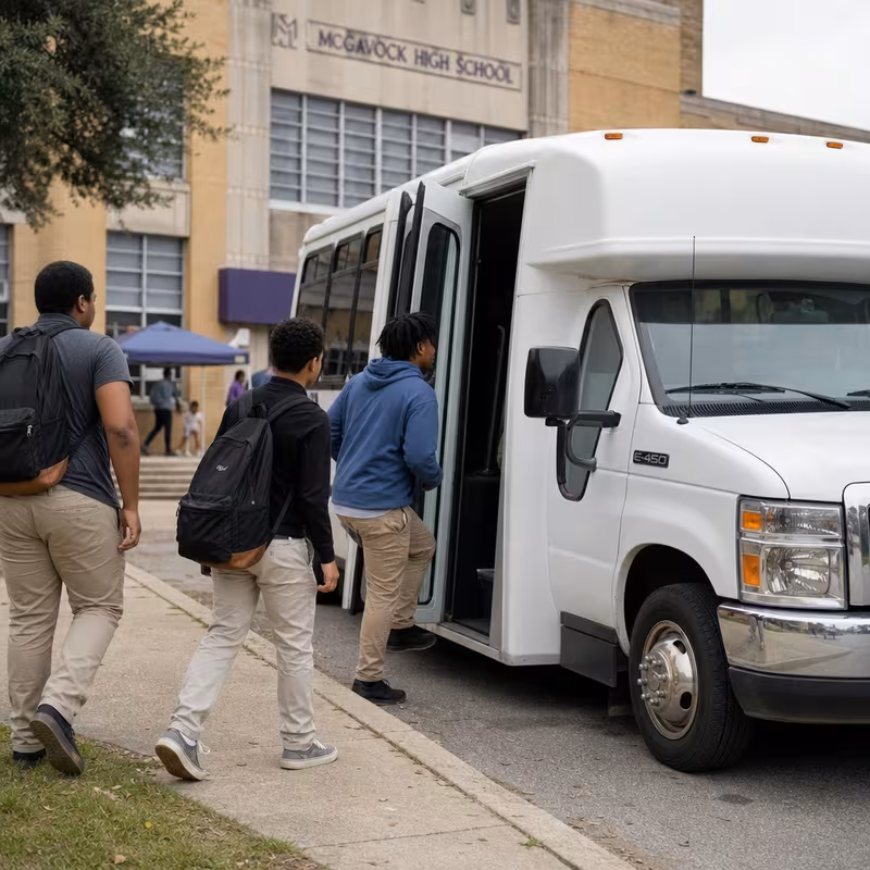 School event transportation