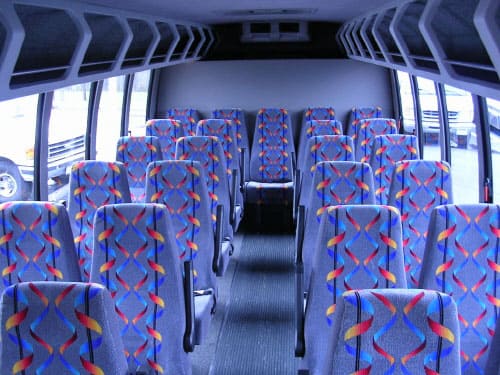 New Orleans 15-35 Passenger Minibuses Interior
