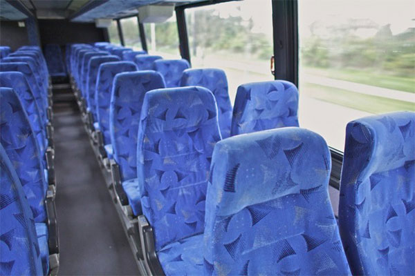 New Orleans 56 Passenger Motor Coaches Interior